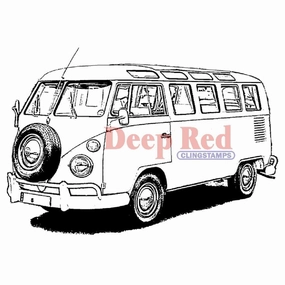 quality lightweight Volkswagen Bus Rubber Stamp