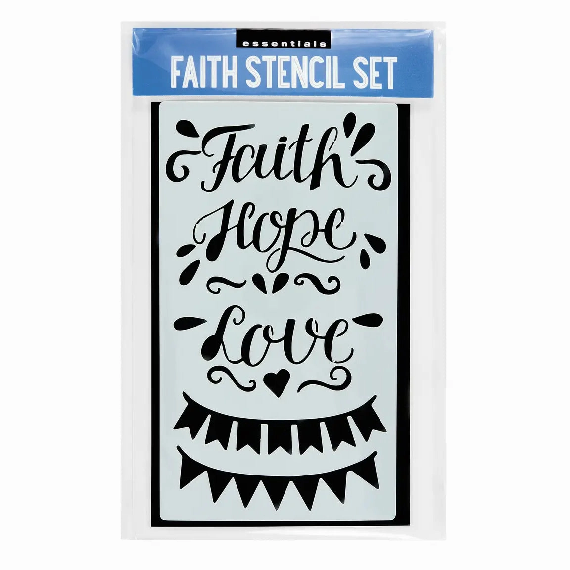 sleek Essentials Faith Stencil Set (350 Designs)