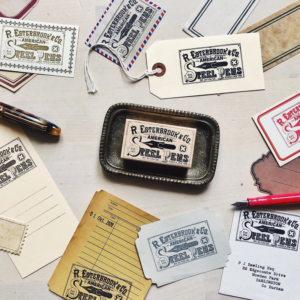 Esterbrook Vintage Logo Stamp automatic retractable