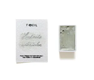 Euchlorite (Mineral) - Artist Grade Handmade Honey Based Watercolor Paint Full Pan 3.2Ml automatic minimalist