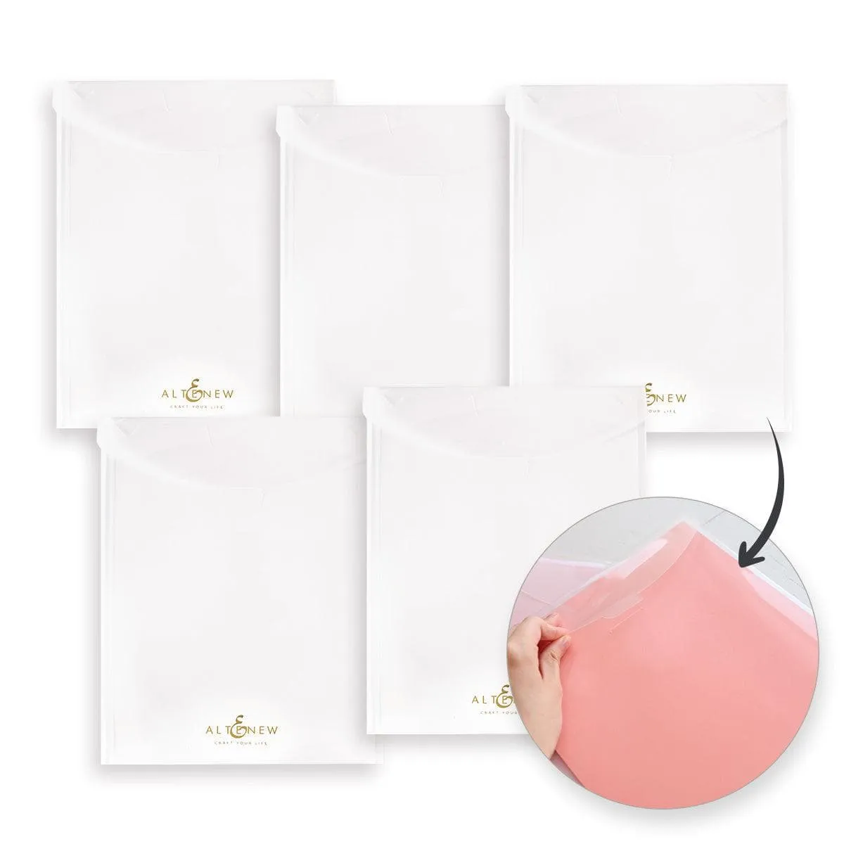 bamboo tiny Neat & Nifty 9" X 11.5" Storage Pockets Bundle (50 Pieces)