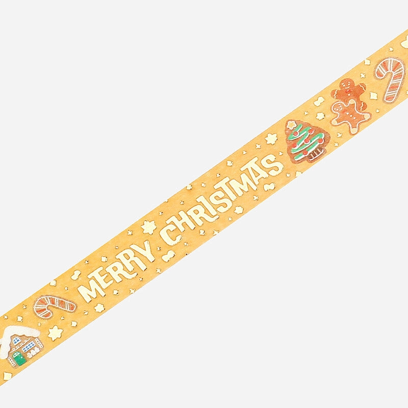 lasting leather Christmas Bakery Washi Tape