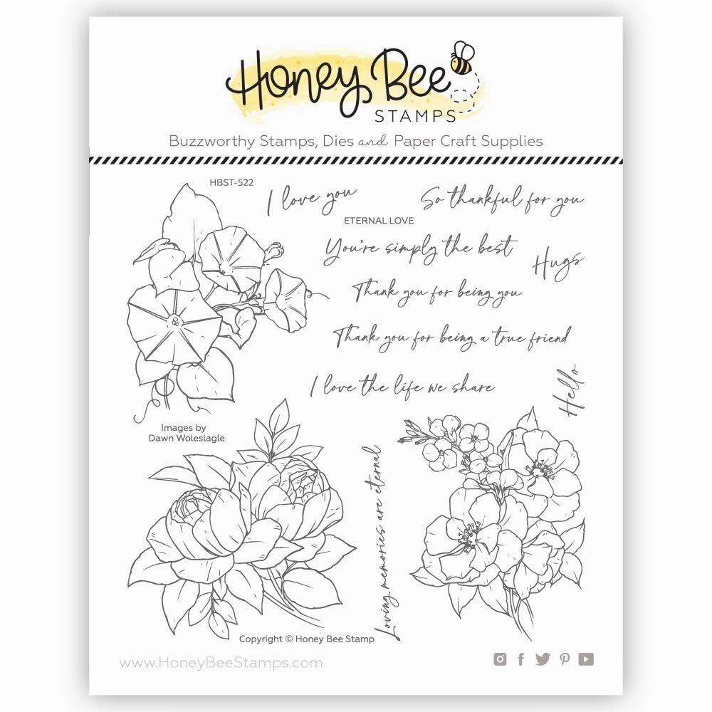 Eternal Love - 6X6 Stamp Set lasting