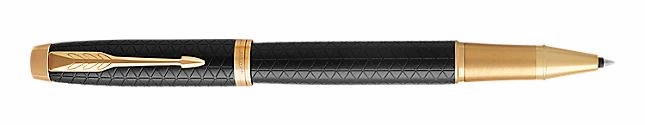 Parker Im Premium Black Gt Rollerball Pen foldable