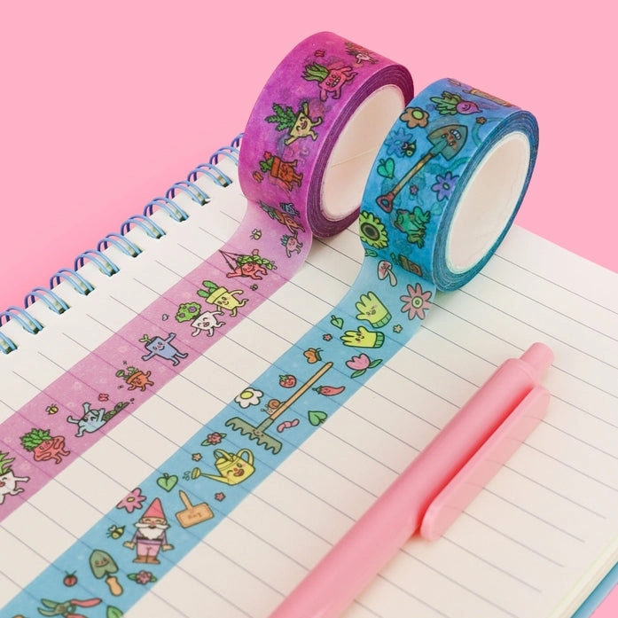 Plant Parent Washi Tape Box Set Of 2 heatproof