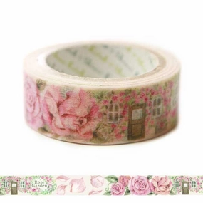 bronze Rose Garden Washi Tape