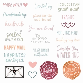 Sealed With Love - 6X6 Stamp Set foldable