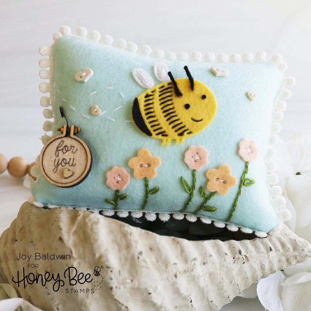 heatproof versatile Sew Glad - 4"X6" Stamp Set
