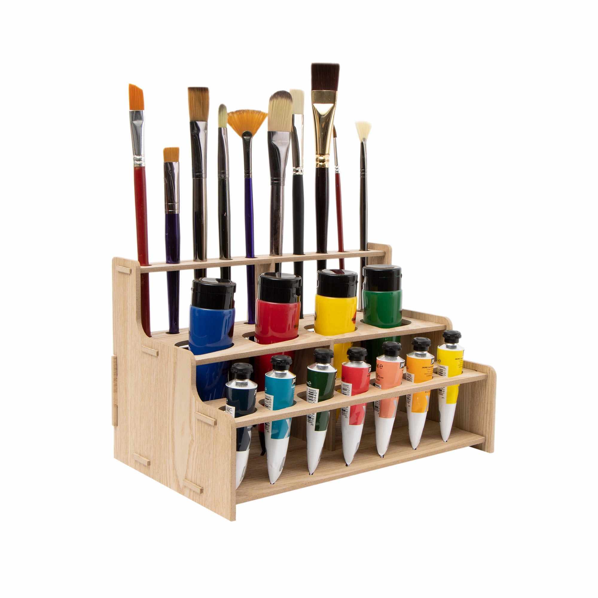 Straight Paint & Brush Rack elegant