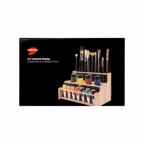 latest slim Straight Paint & Brush Rack