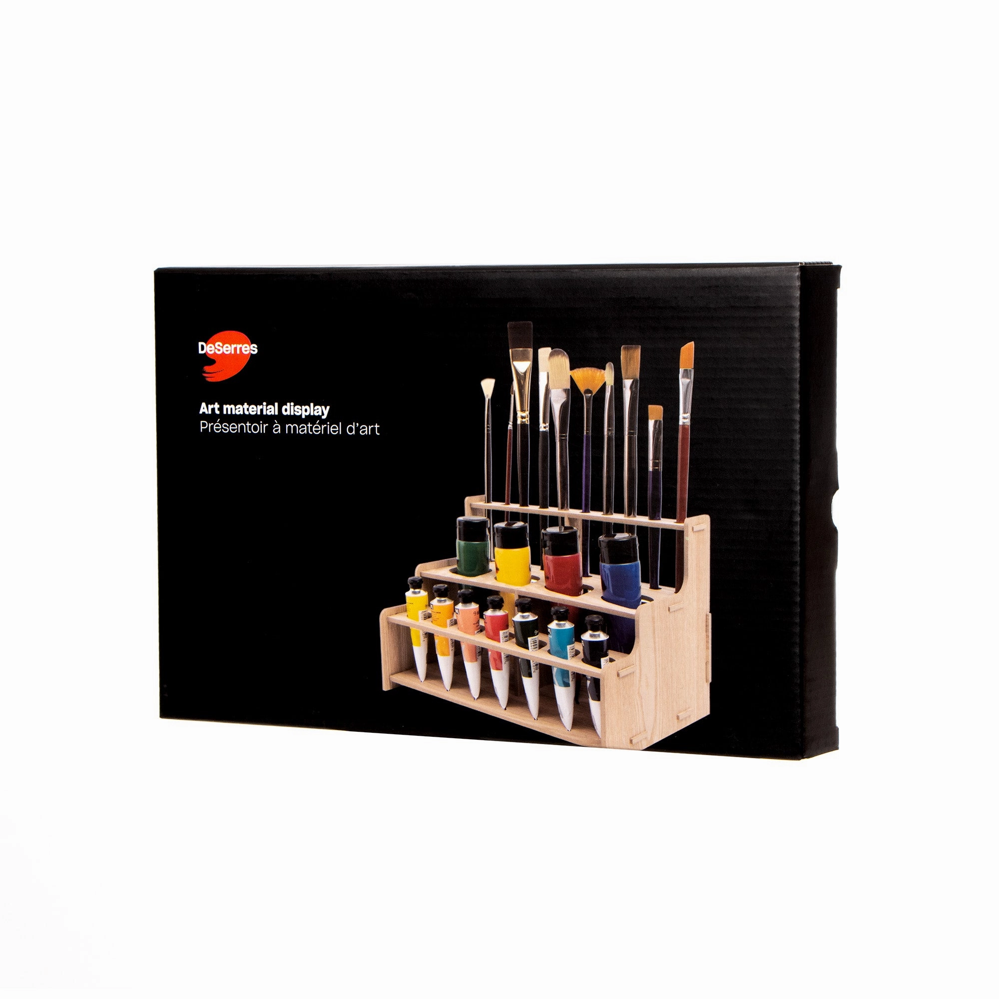 Straight Paint & Brush Rack basic