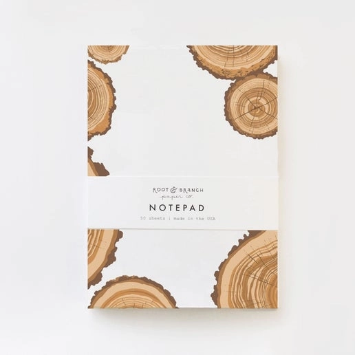 affordable Tree Rings Notepad