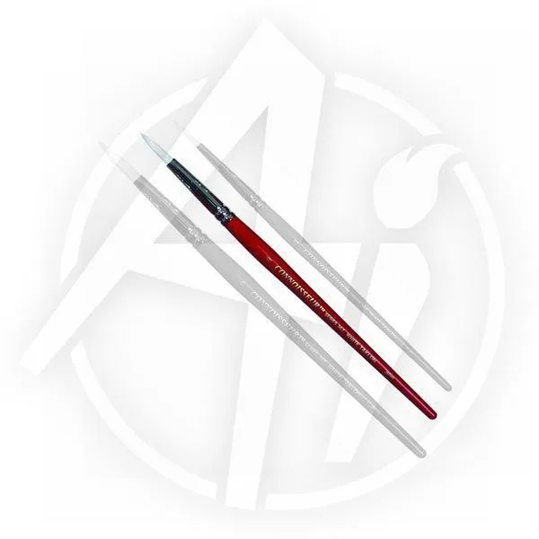 warm short Watercolor Paint Brush - No. 4