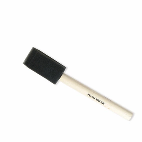 Black Foam Paintbrush robust thin