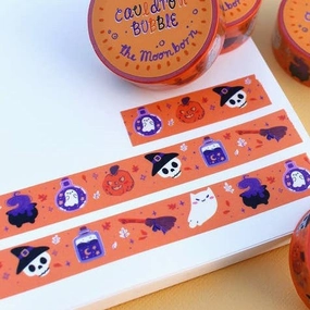 Cauldron Bubble Washi Tape pack