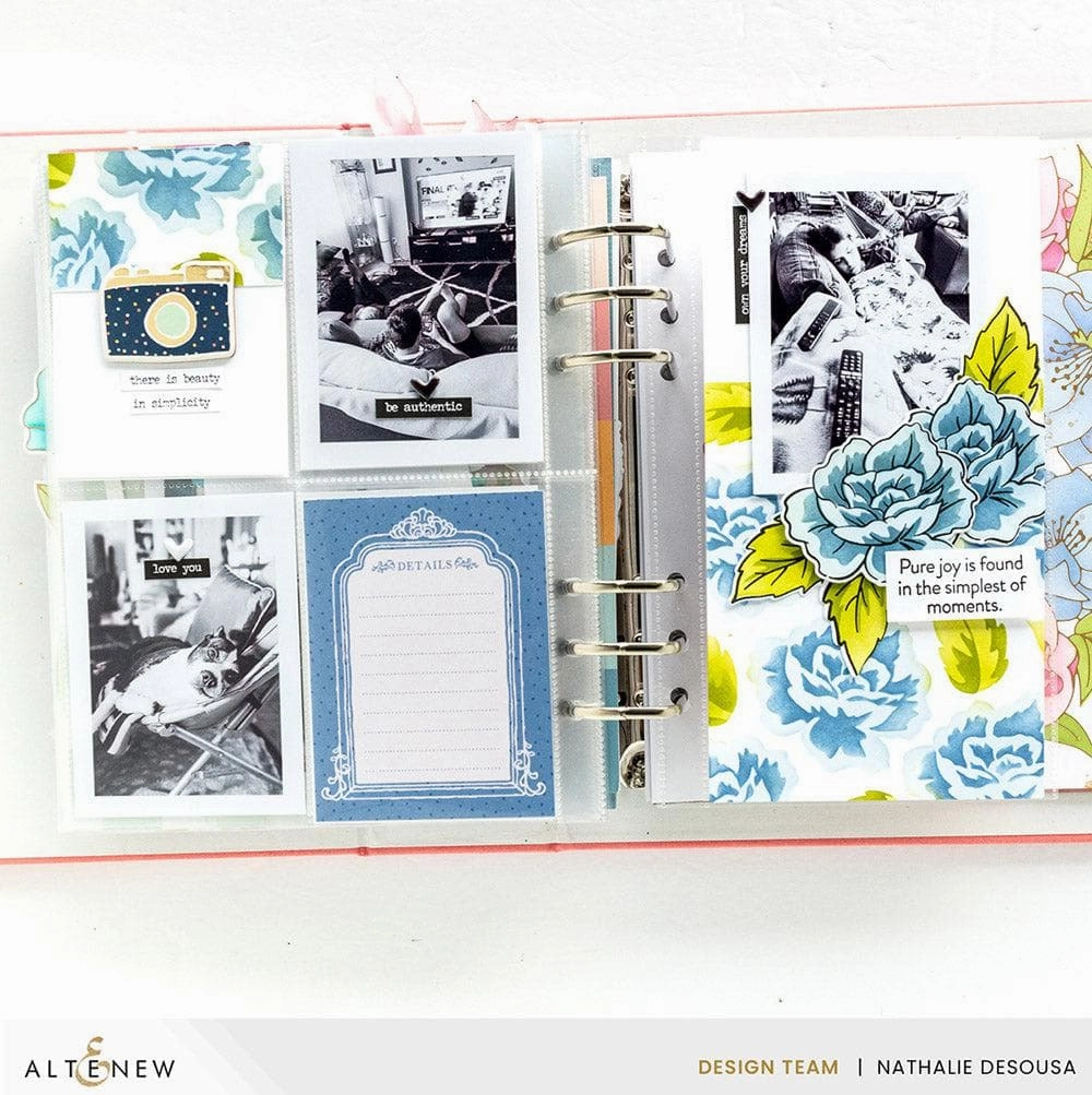 Dynamic Duo: Paradise Flowers Add-On Die Set refined foldable