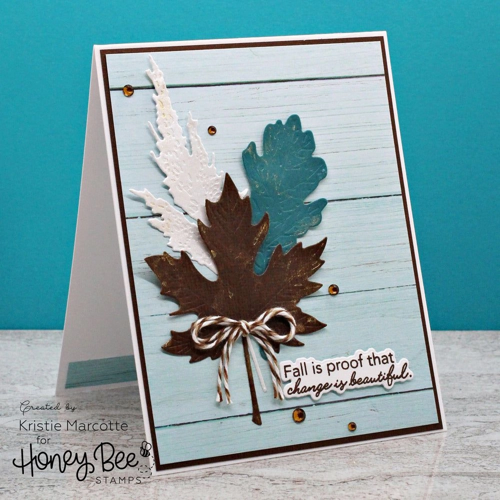 Fall For You - 5X6 Stamp Set bronze