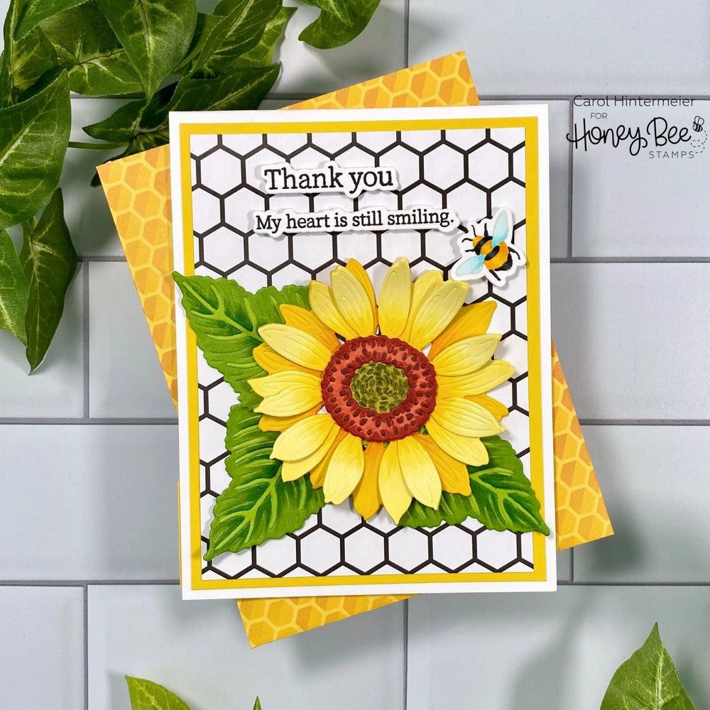 gift Inside: Thankful Sentiments - 6X6 Stamp Set