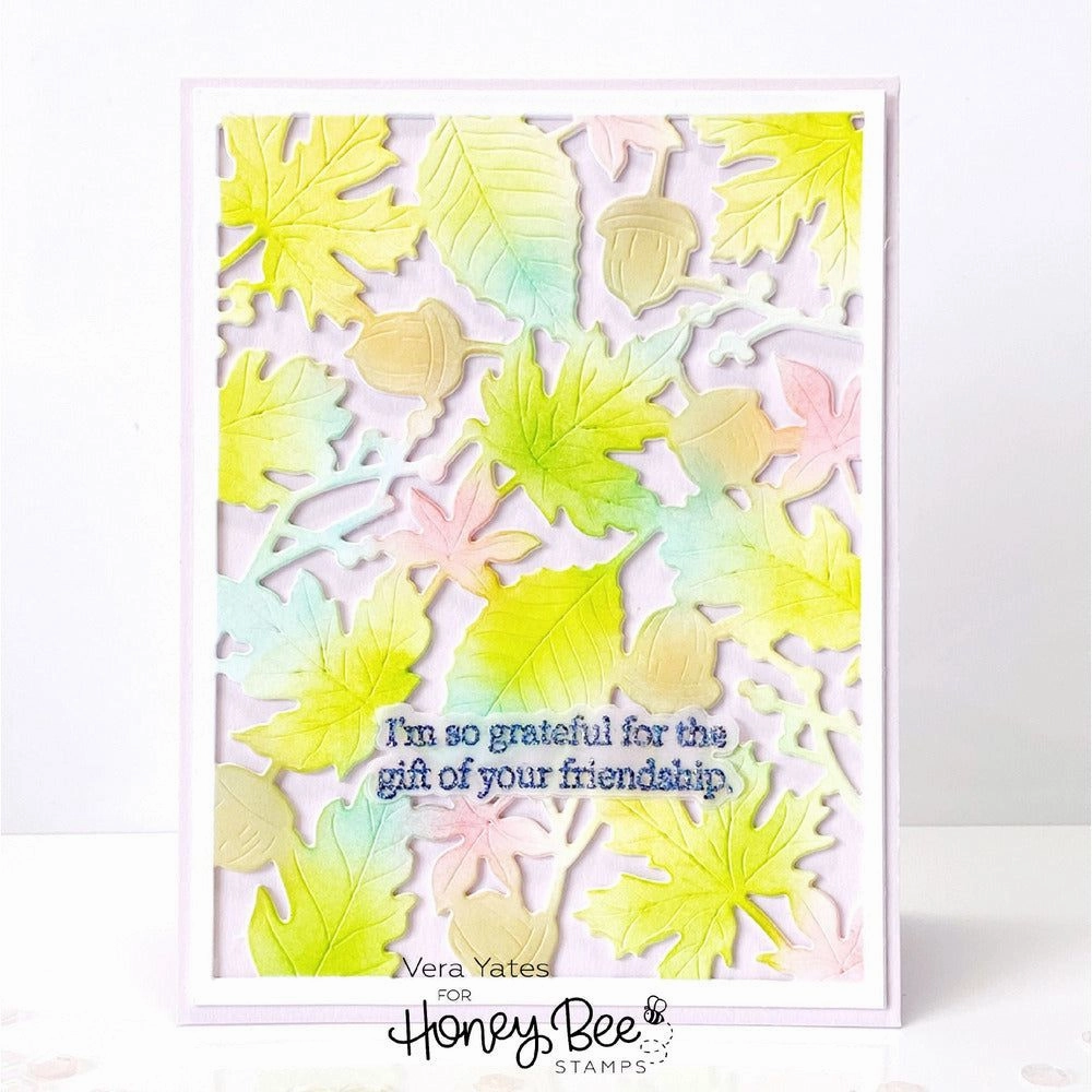 Inside: Thankful Sentiments - 6X6 Stamp Set multipack