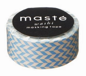 Light Blue Check Japanese Washi Tape ? Basic Mast Masking Tape steel