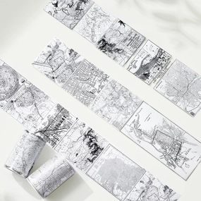 shockproof professional Map Quest Wide Washi / Pet Tape
