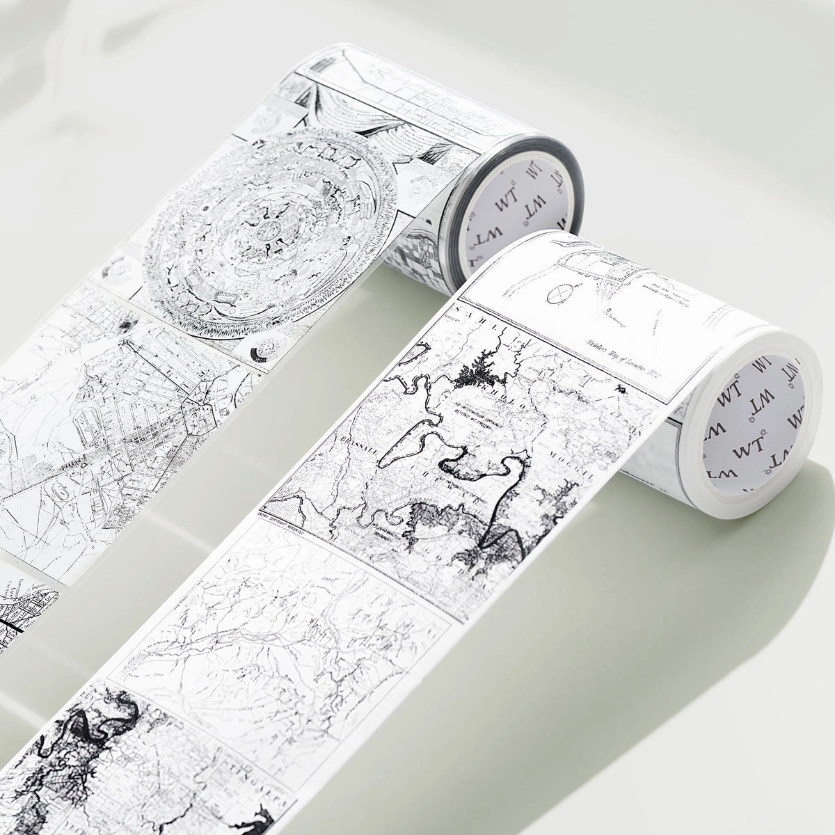 giant Map Quest Wide Washi / Pet Tape