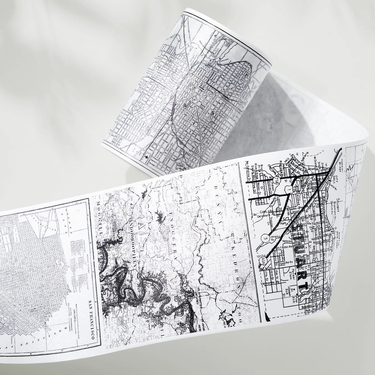 Map Quest Wide Washi / Pet Tape reliable expandable