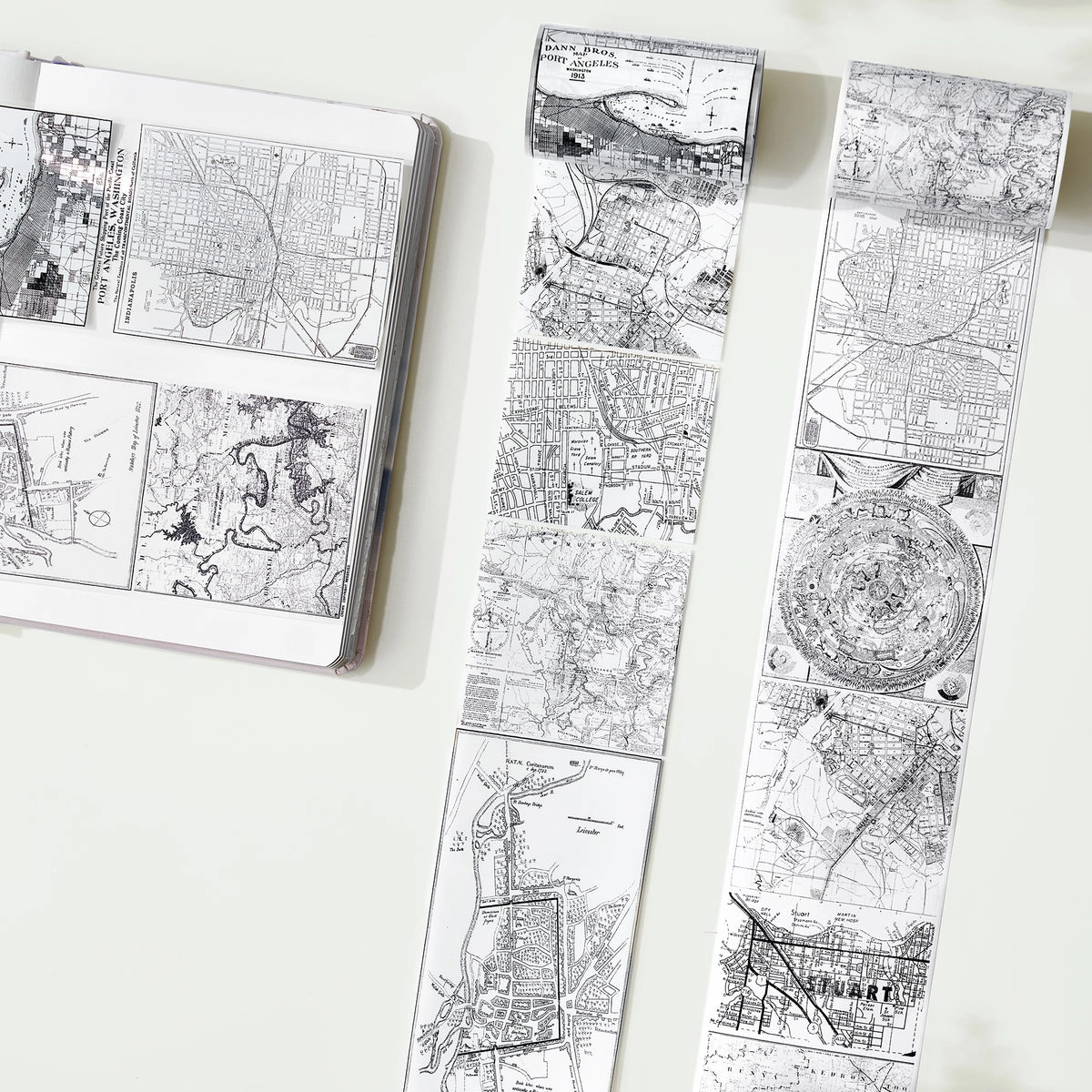 adjustable Map Quest Wide Washi / Pet Tape