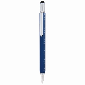 Monteverde One Touch Stylus Tool Blue Fountain Pen superior exclusive