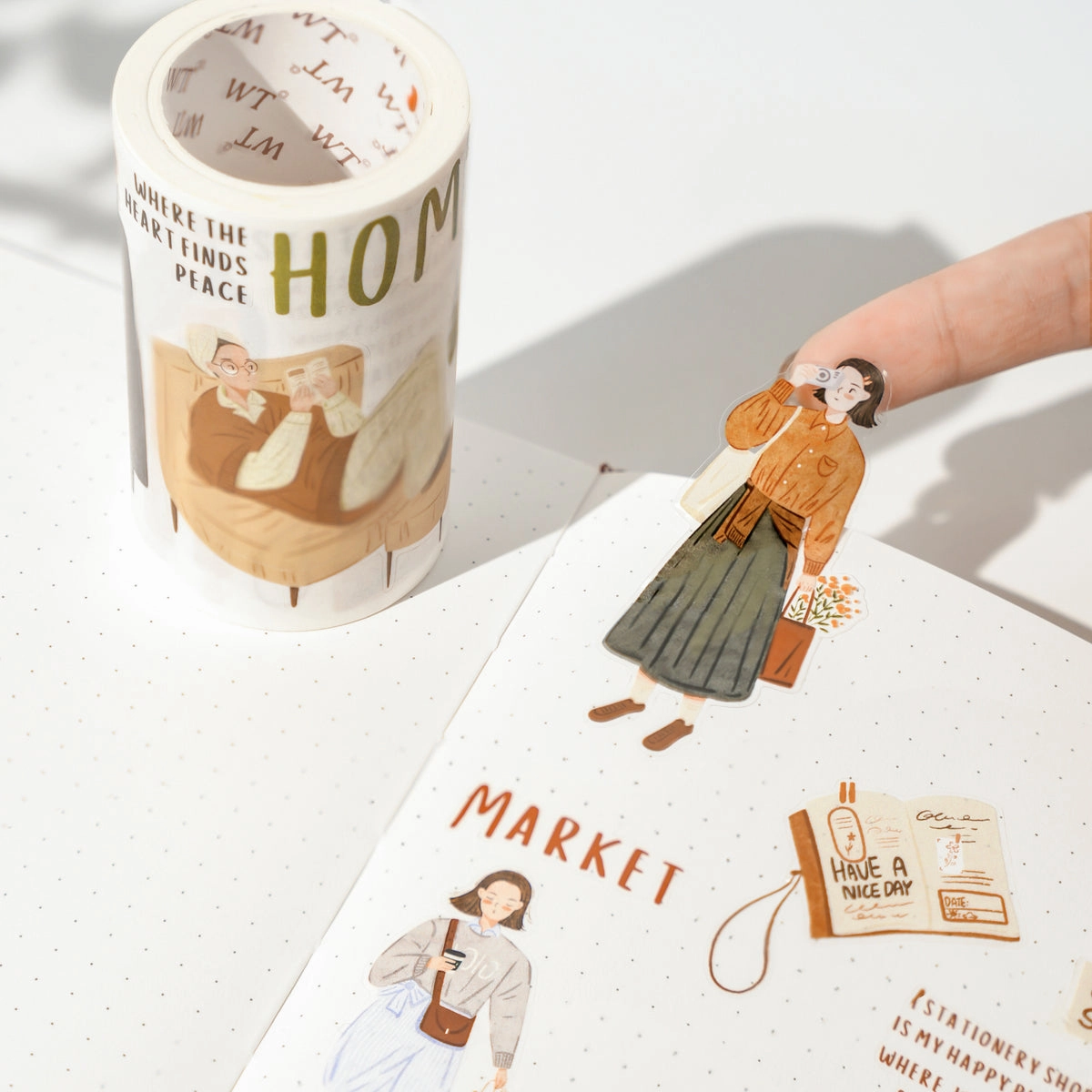 Pre-Cut Planner'S Day Pet Tape 1 cool