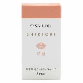 Sailor Shikiori Fountain Pen Ink Cartridges - Hanakanmuri professional trendy