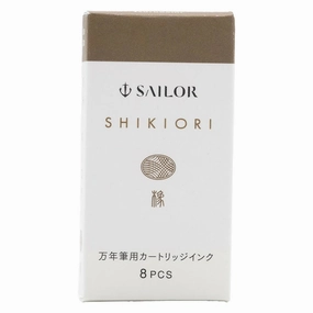 Sailor Shikiori Fountain Pen Ink Cartridges - Tsurubami musthave