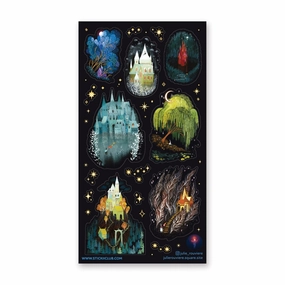 affordable Stickii Enchanted Castles Sticker Sheet