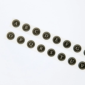 eco Typewriter Keys Washi Tape