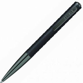 sealed soft Versace Logos Black/Gunmetal Ballpoint Pen