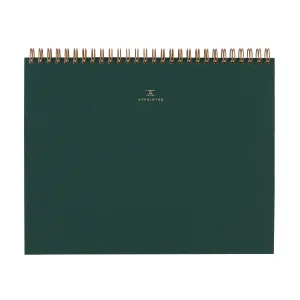 Appointed Sketchpad In Hunter Green paper
