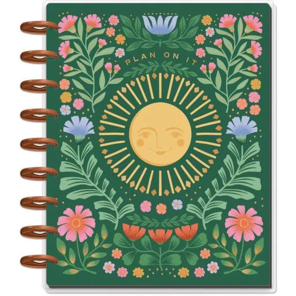 quality Happy Planner 12-Month Undated Classic Disc Bound Planner - Golden Meadow