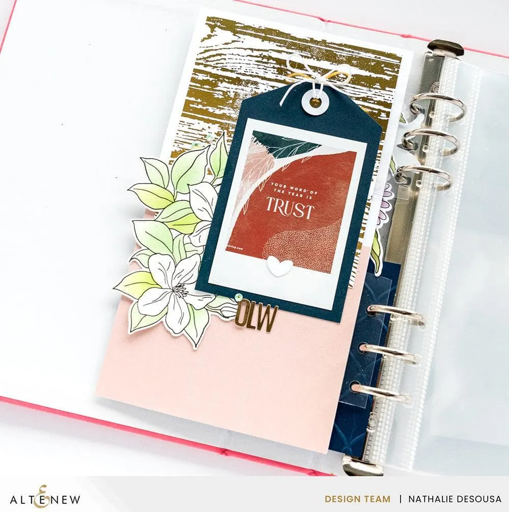 pastel Hot Foil Roll - Brushed Gold (Mirror)