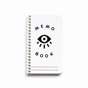 valuable paper Eye White Ruled Memo Book