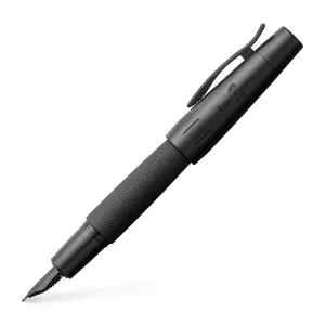 Faber-Castell Emotion Pure Black Fountain Pen paper