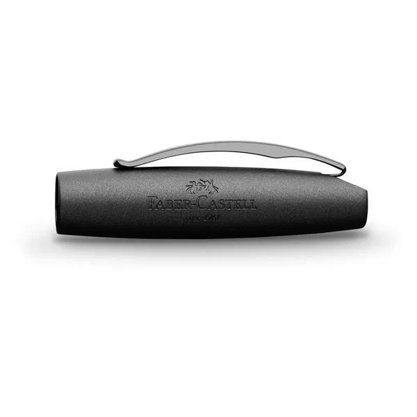 Faber-Castell Essentio Aluminum Black Fountain Pen bold handy