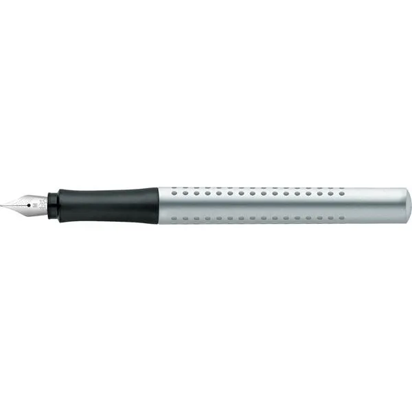 bamboo Faber-Castell Grip 2011 Silver Fountain Pen