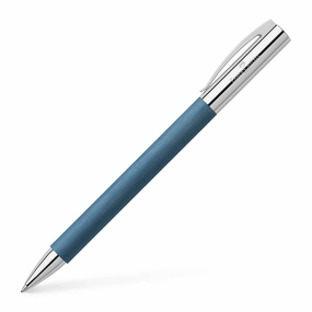 Faber-Castell Ambition Blue Resin Ballpoint Pen eco bright