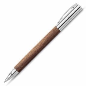 recycled maxi Faber-Castell Ambition Walnut Rollerball Pen