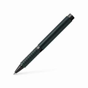 collapsible Faber-Castell Essentio Black Aluminum Rollerball Pen