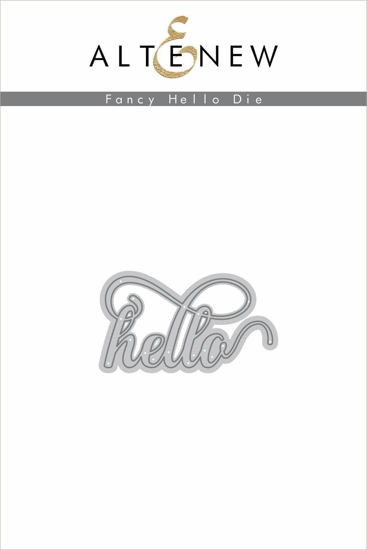 Fancy Hello Die refillable