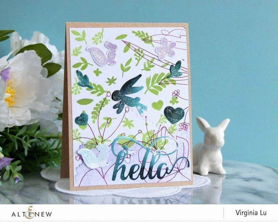 glossy Fancy Hello Die