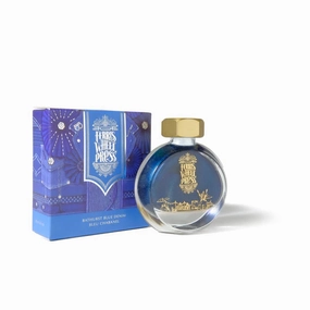 finest Ferris Wheel Press - Fountain Ink - 38Ml Bathurst Blue Denim Ink