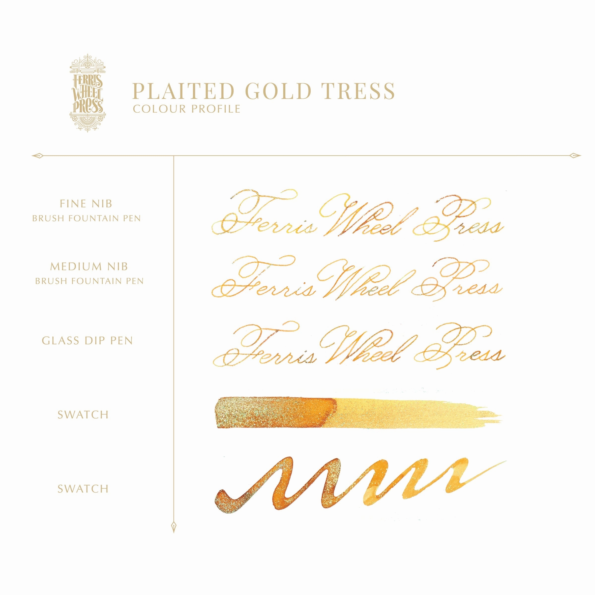Ferritales | Once Upon A Time - Plaited Gold Tress synthetic
