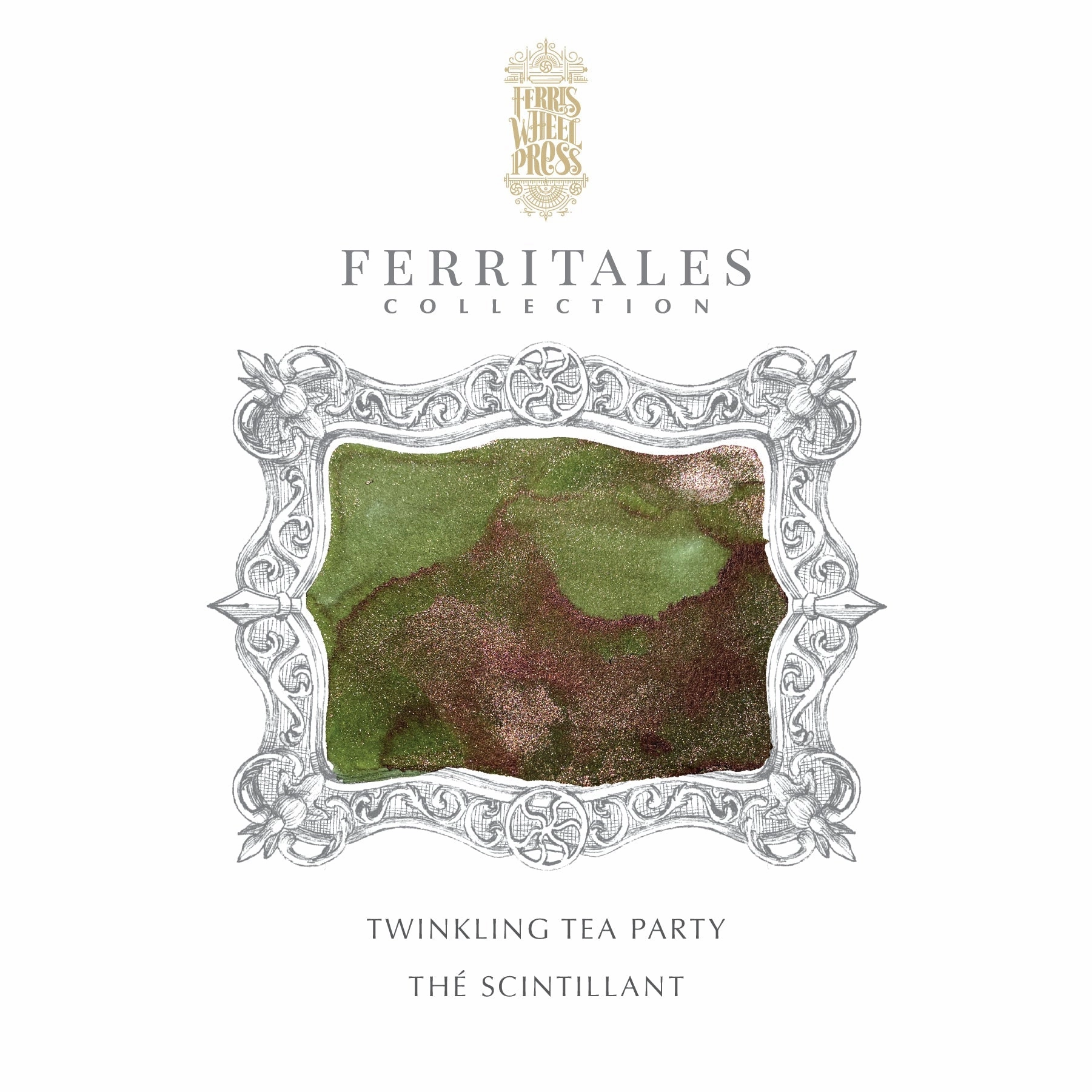 alloy Ferritales Ink | Down The Rabbit Hole - Twinkling Tea Party